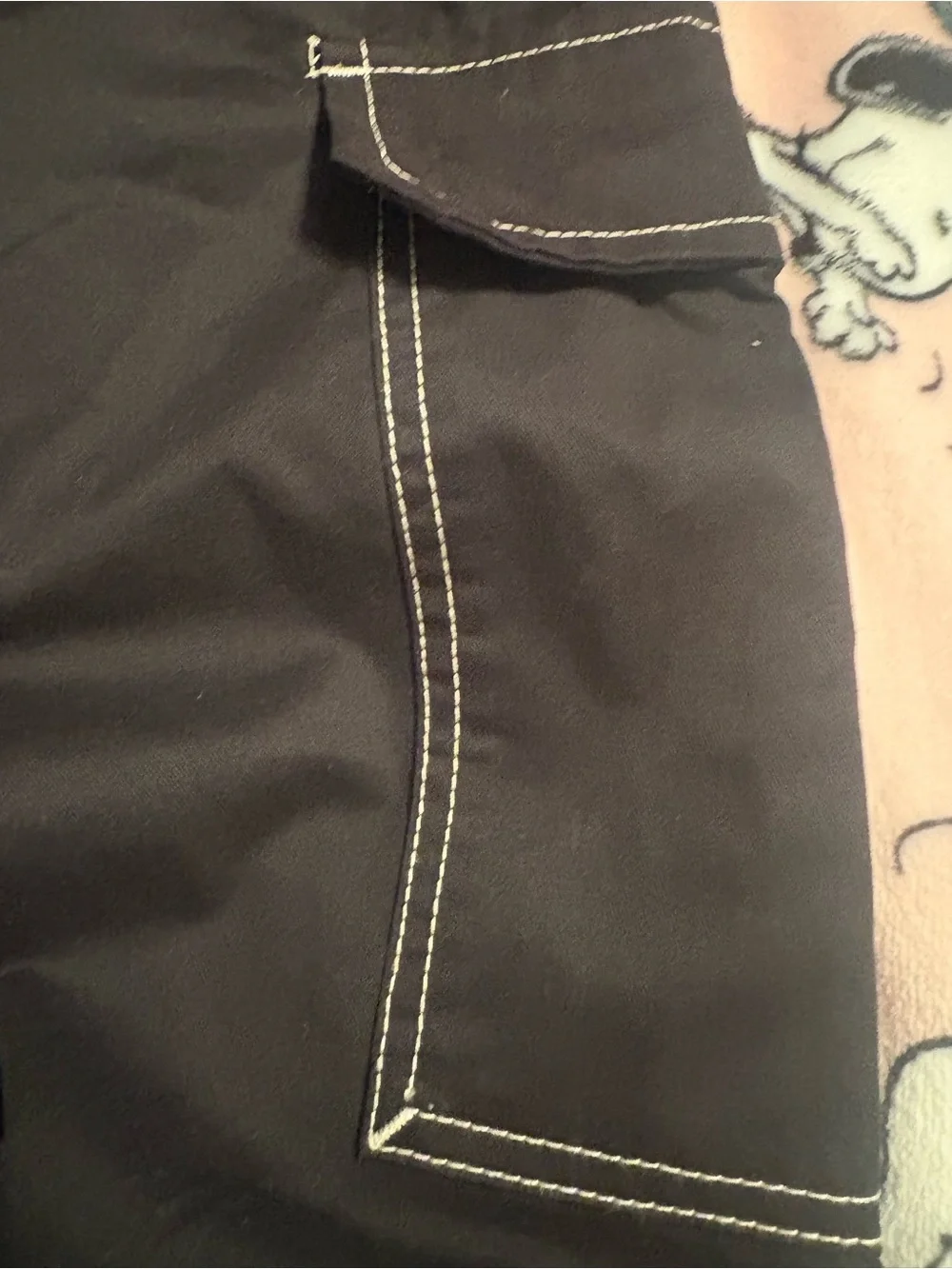 True religion Men's Black Cargo Pants - Classic Workwear Style nwt size 34